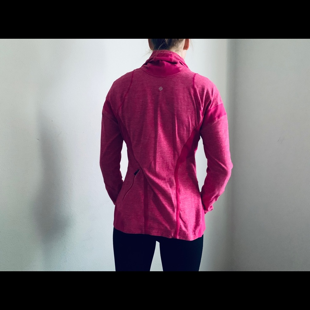 Lululemon Athletica Pink Pullover Jacket - Picture 4 of 8